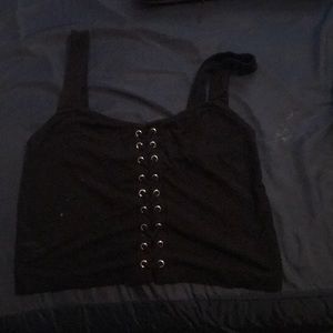 Forever 21 Ribbed Crop Top. Lightly Worn.